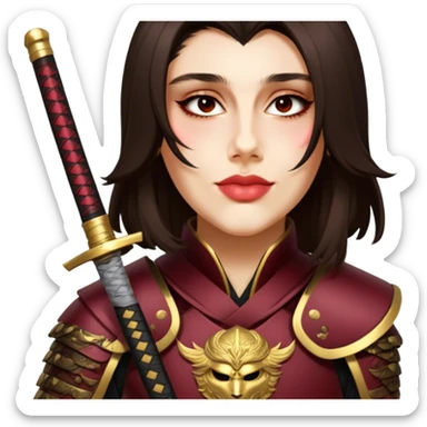 Samurai Leader sticker