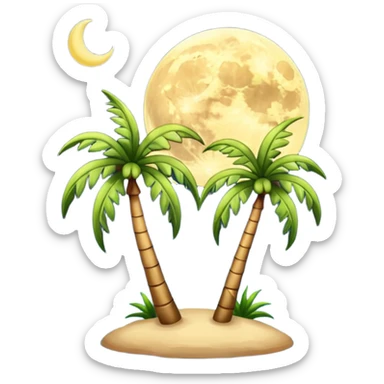 Palmetto Moon store sticker