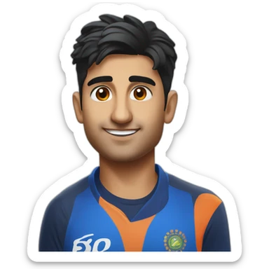 Shubhaman gill sticker