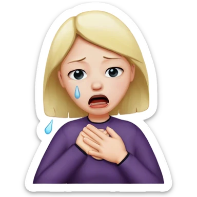 choking myself emoji  sticker