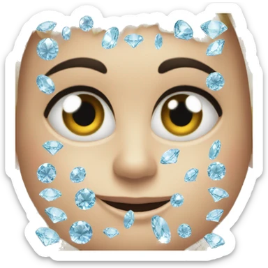 the diamond that spoke sticker