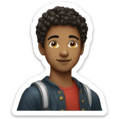 Portuguese boy 19yo sticker