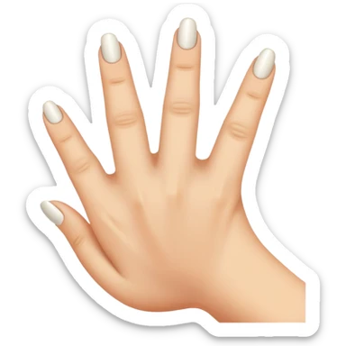 Doigts d’honneur avec une bague de mariage  sticker