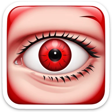 Ojos del Sharingan del clan Uchiha sticker
