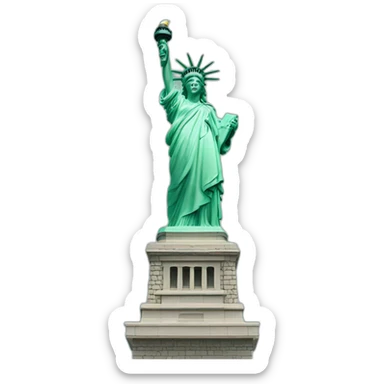 statue of Liberty sticker