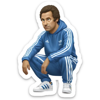 Slav squat adidas gopnik sticker