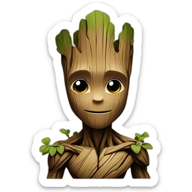 i am groot sticker