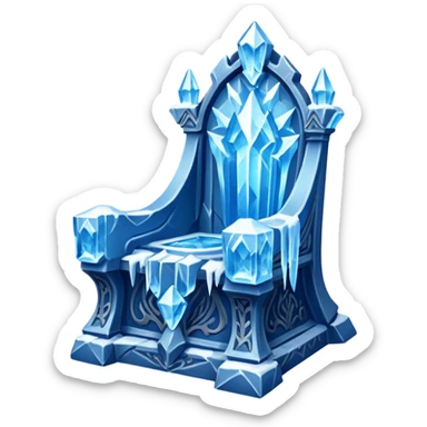 frozen throne sticker