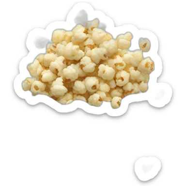 popcorn-blue sticker