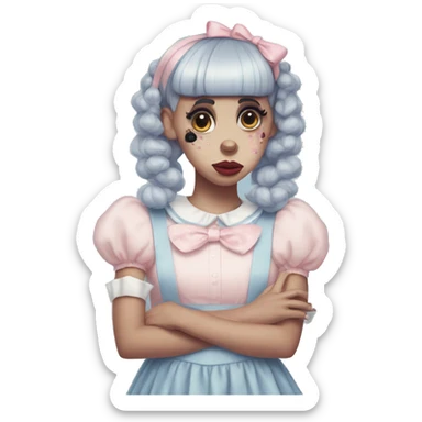 Melanie martinez Crybaby sticker