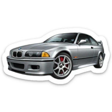 M3 E36 sticker