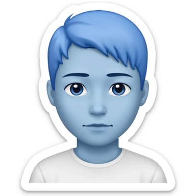 ✅️ has ese amoji azul sticker