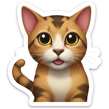 Chimera Cat  sticker