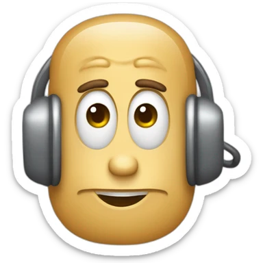 Un cacahuète qui regard un téléphone en éten menotté sticker