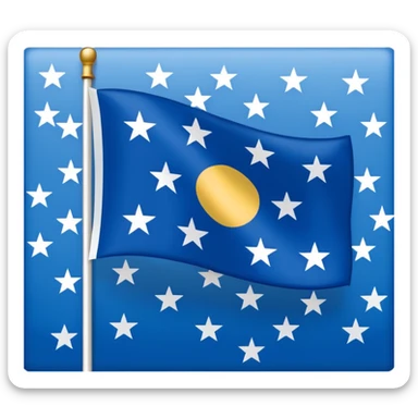 Kosovo flag sticker