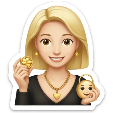 persona con suerte sticker