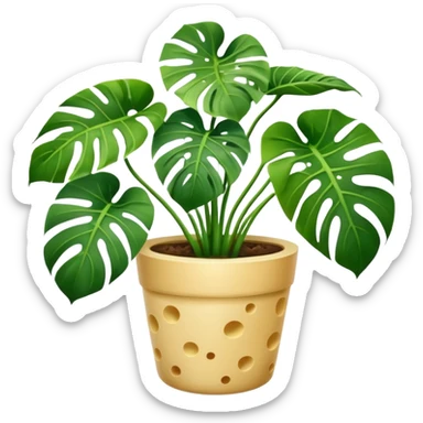 Monstera adansoni sticker