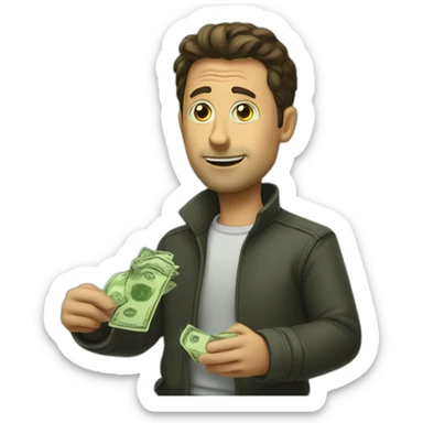 zelenskiu asking for money sticker