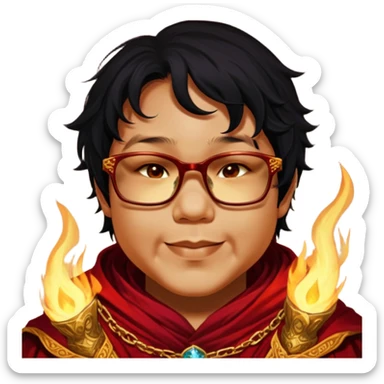 Pyromancer sticker