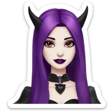 Elissabat-vampire-monsterhigh-goth-romantic sticker