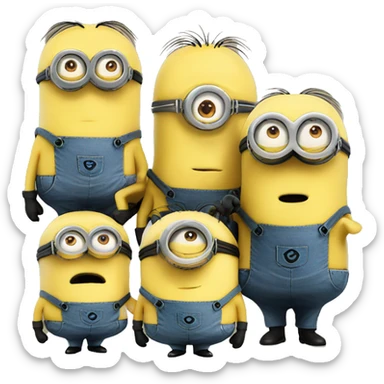 Minions sticker