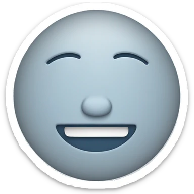 A blue square rounded on the edges, with shadows, it is written on it: have you ever ken. sticker