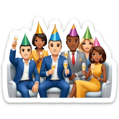 Branden Condy entrepreneur internet celebrity iman gadzhi alex hormozi Patrick bet david gary see grant cardone on a jet celebrating WHOP ownership  sticker