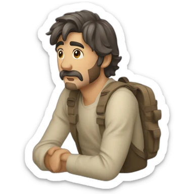 Yakışıklı güvenlik  sticker