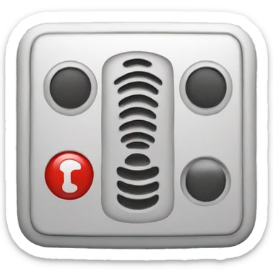 emergency intercom sticker