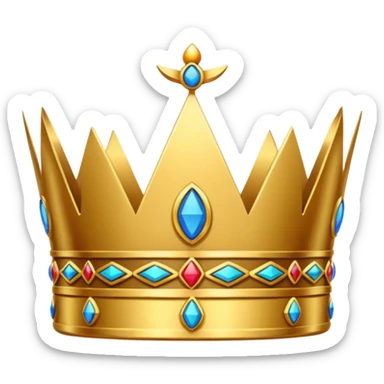 Egyptian Crown sticker