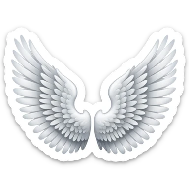 𝙻𝚎𝚏 𝚝𝚊𝚗𝚐𝚎𝚕 𝚠𝚒𝚗𝚐𝚜 sticker