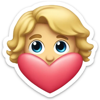 an investigator inside a love heart that says AML sticker