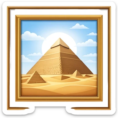 The Great Pyramid of Giza sticker
