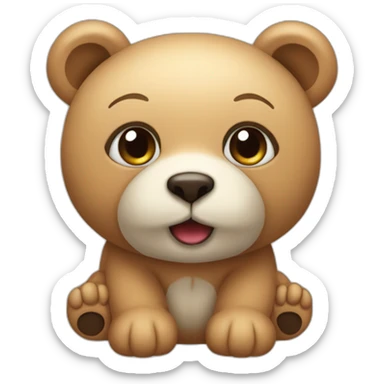 Osito de peluche sticker