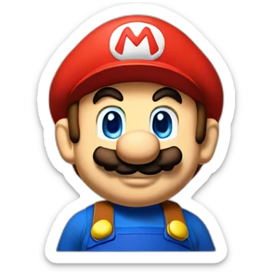 Mario mdr sticker