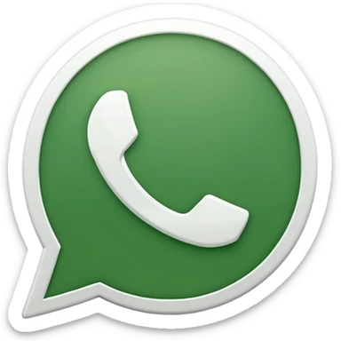 Logo oficial do WhatsApp sticker