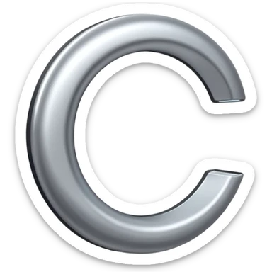 silver loop sticker