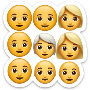 Baş parmağı işaret parmağı ve orta parmak arasında olan yumruk halinde bir el sticker