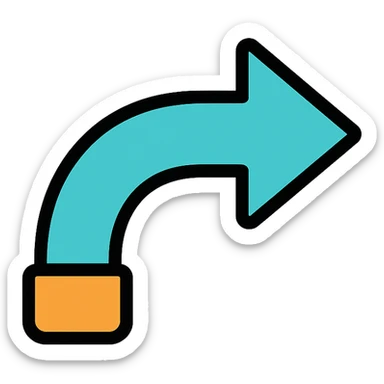 animated arrow sticker