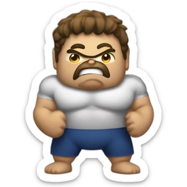 Heavy weights sticker