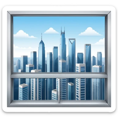 window view

















 sticker