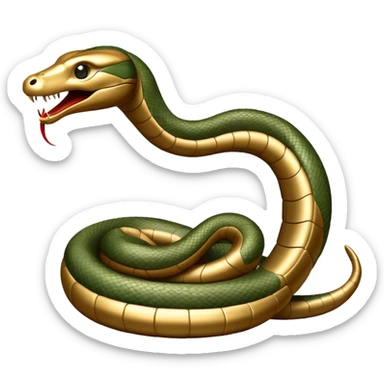 🐍🪔 Cajado de Asclépio sticker