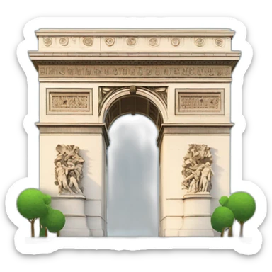Arc de triomphe sticker