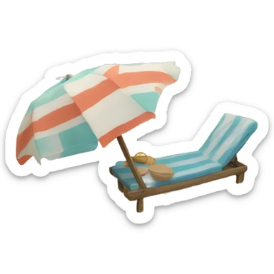 Beach sticker
