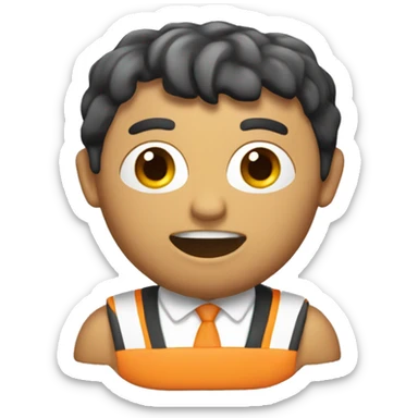 alta frita 3d sticker