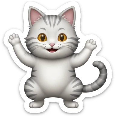 gatto che balla sticker