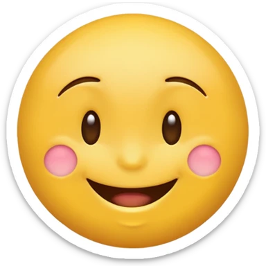 Winking emoji sticker