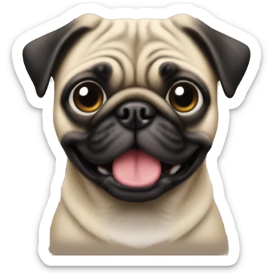Pug sticker