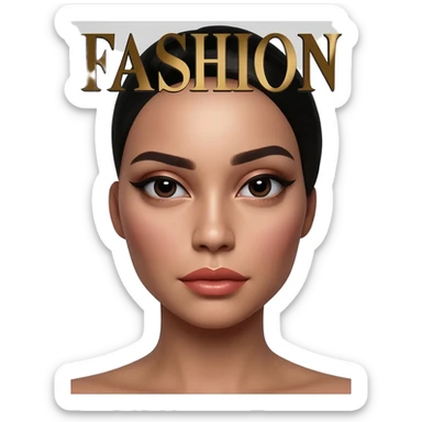 glamor magazine sticker