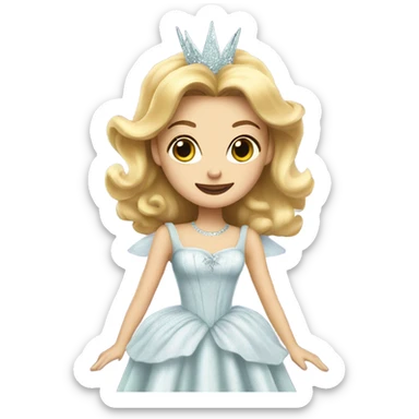 Glinda from the movie wicked sticker